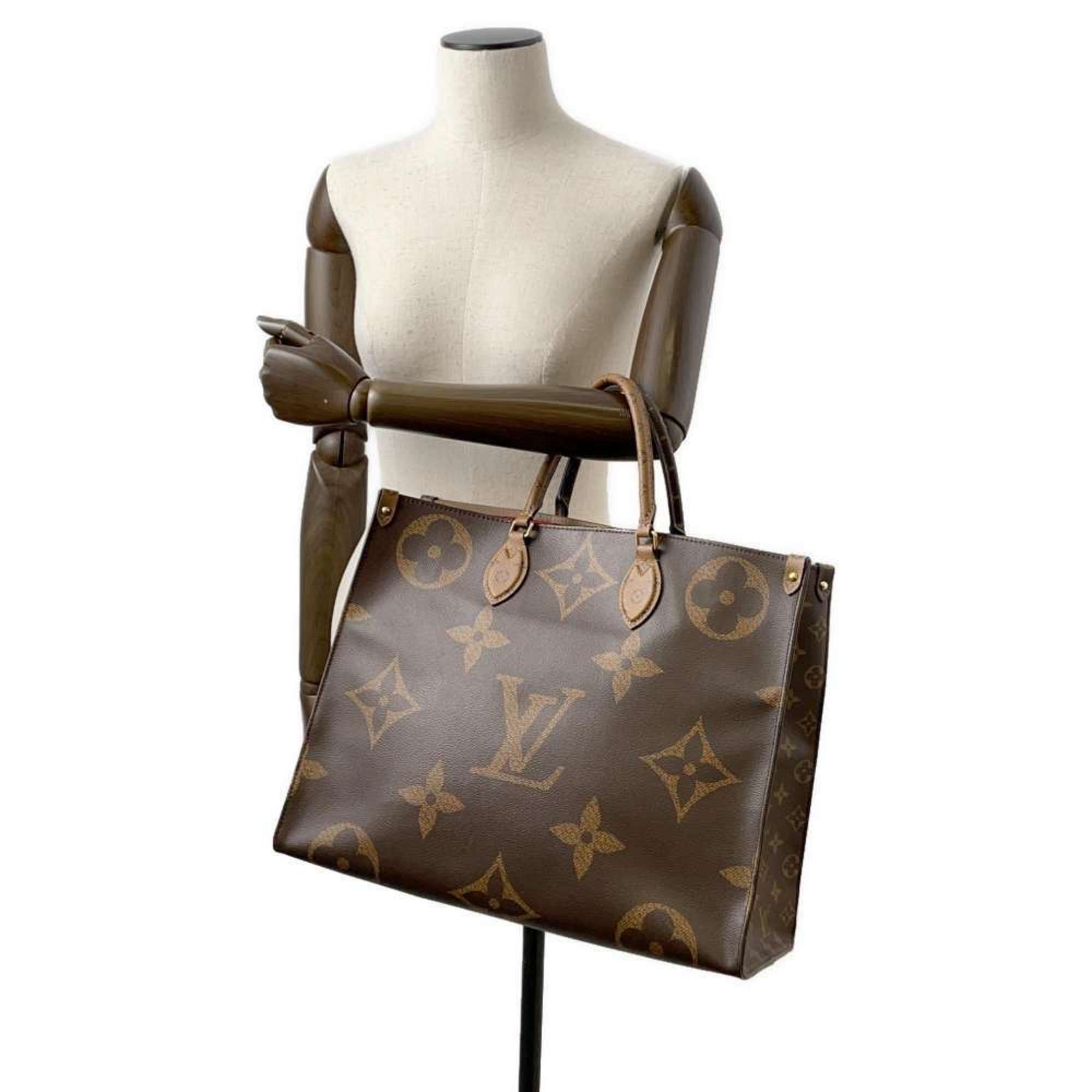 Louis Vuitton Tote Bag Monogram Reverse Giant On-the-Go GM M44576 2-way Shoulder