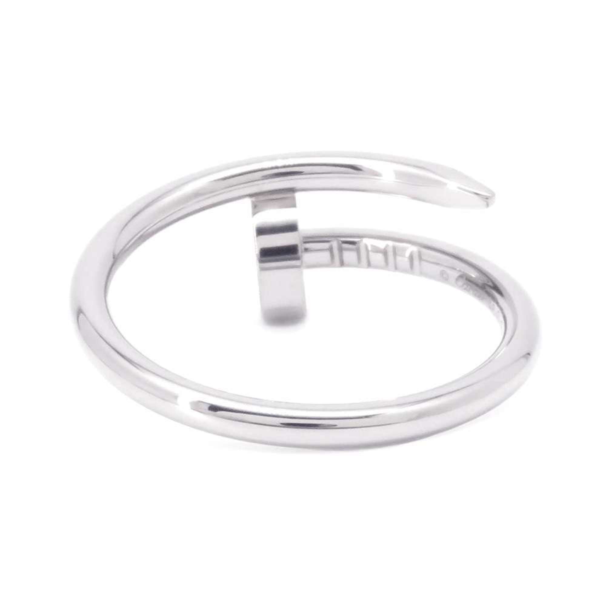 Cartier Ring Juste un Clou K18WG White Gold Small Model Size 48 B4226000