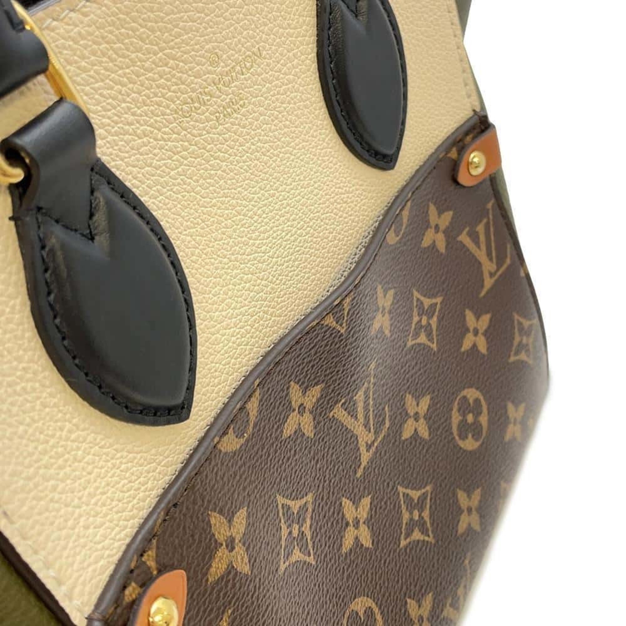 Louis Vuitton Handbag Monogram Leather Fold Tote PM M45388 LOUIS VUITTON Shoulder Bag