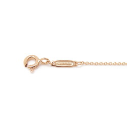 Tiffany Necklace Ampersand Diamond K18PG Pink Gold & Co. Motif