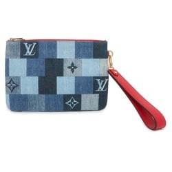 Louis Vuitton Pouch Monogram Denim City Pochette M68761 LOUIS VUITTON Clutch Bag