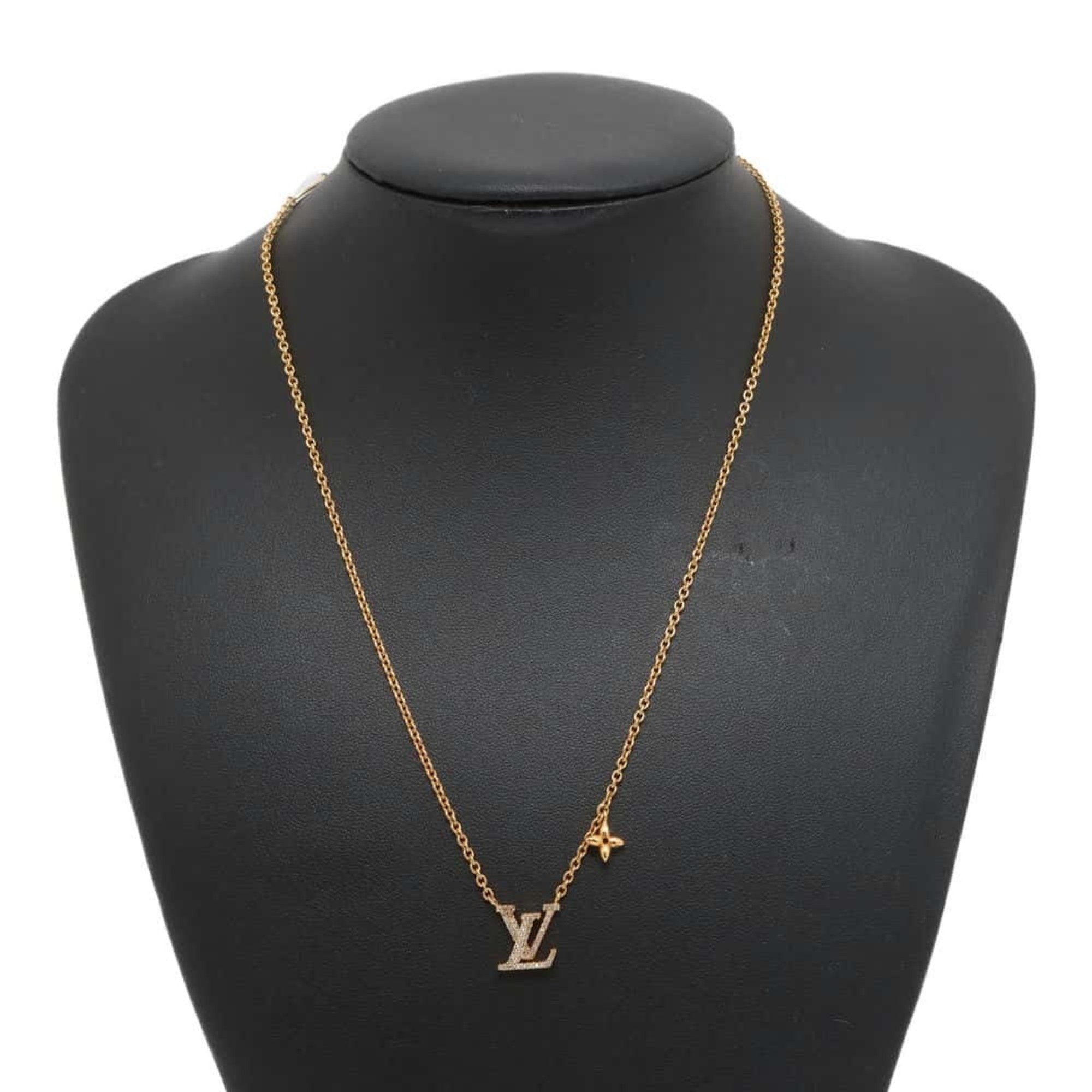 Louis Vuitton Necklace Collier LV Iconic Strass M00596 Rhinestone