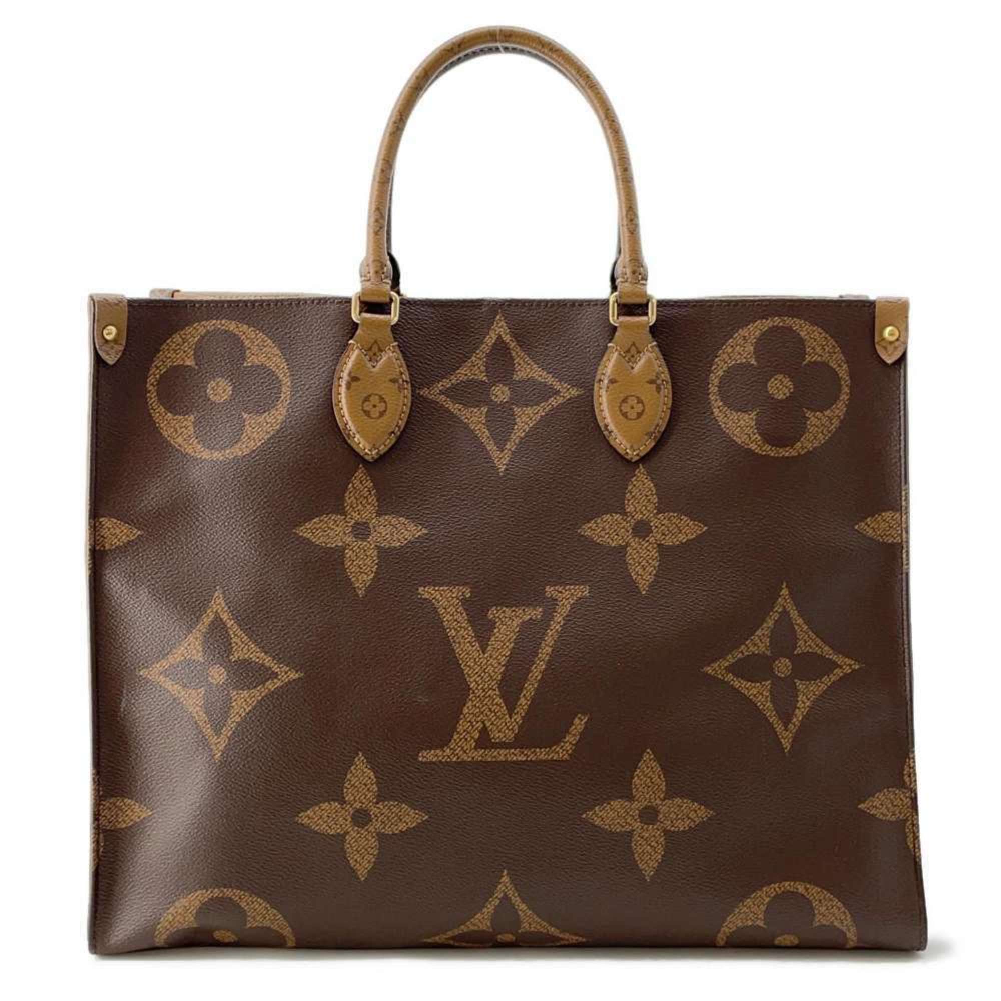 Louis Vuitton Tote Bag Monogram Reverse Giant On-the-Go GM M44576 2-way Shoulder