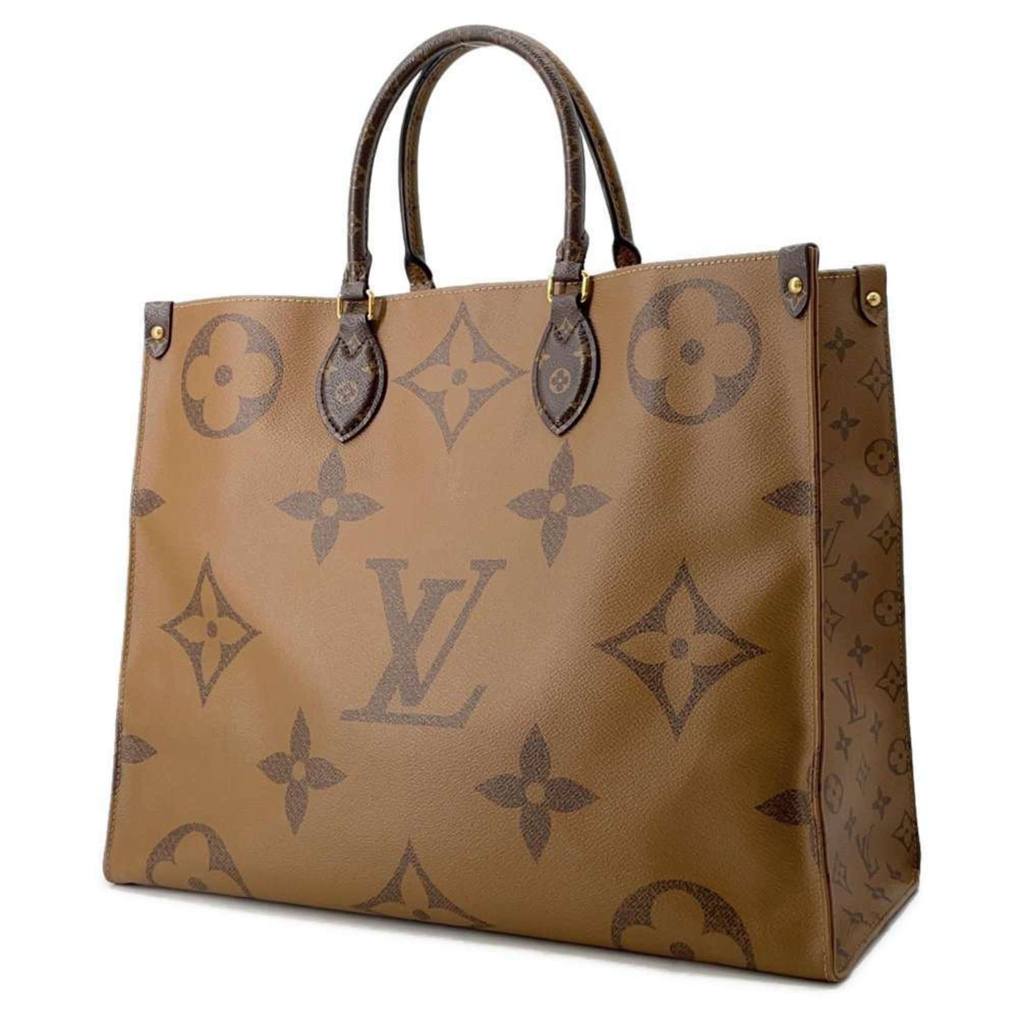 Louis Vuitton Tote Bag Monogram Reverse Giant On-the-Go GM M44576 2-way Shoulder