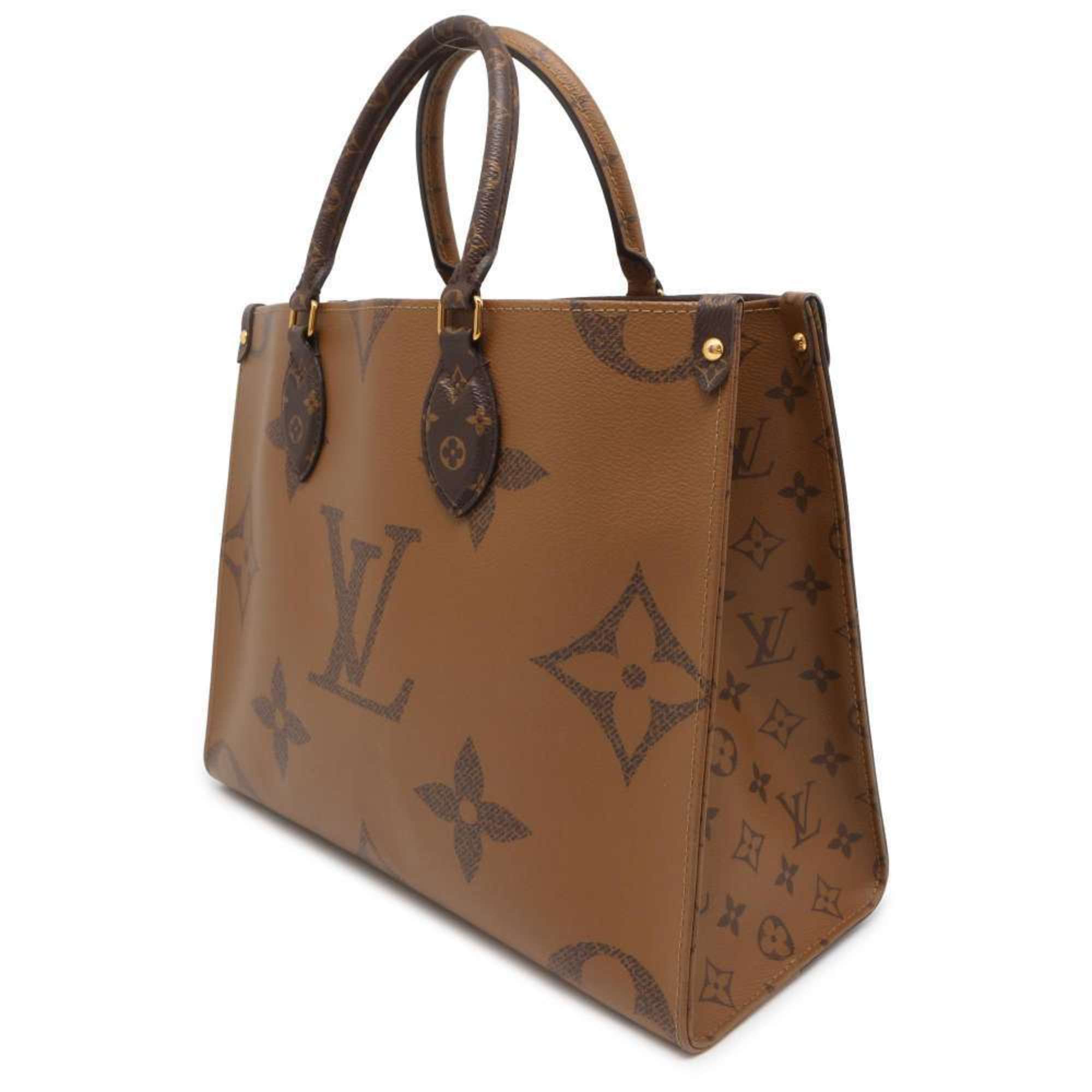 Louis Vuitton Tote Bag Monogram Reverse Giant On-the-Go MM M45321 LOUIS VUITTON Handbag