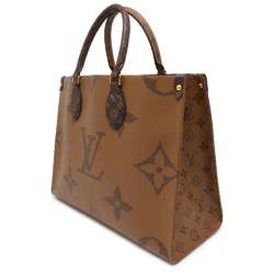 Louis Vuitton Tote Bag Monogram Reverse Giant On-the-Go MM M45321 LOUIS VUITTON Handbag