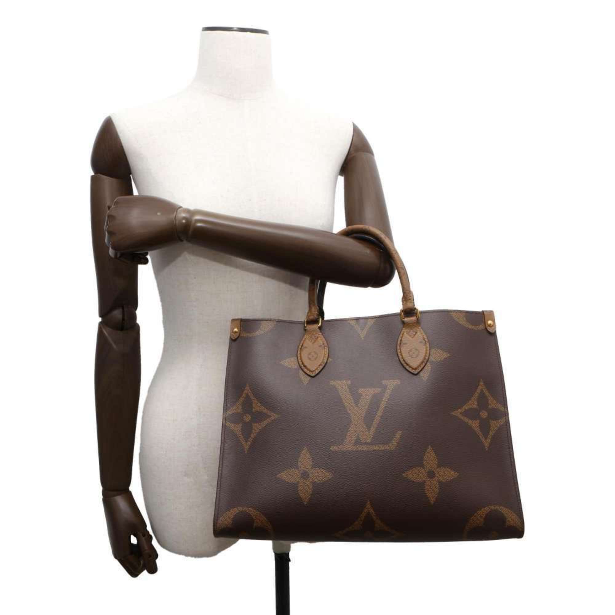 Louis Vuitton Tote Bag Monogram Reverse Giant On-the-Go MM M45321 LOUIS VUITTON Handbag