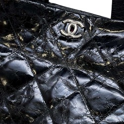 Chanel handbag, Matelasse, Coco mark, Portobello, CHANEL 2way chain tote bag, black