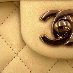 Chanel Chain Shoulder Bag Matelasse Coco Mark Lambskin A69900 CHANEL Flap