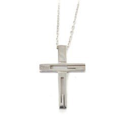 Gucci G Motif Cross Pendant 228364 Silver 925 Women,Men Pendant (Silver)