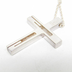 Gucci G Motif Cross Pendant 228364 Silver 925 Women,Men Pendant (Silver)