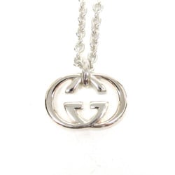 Gucci Gucci Interlocking Silver 925 No Stone Men,Women Fashion Pendant Necklace (Silver)