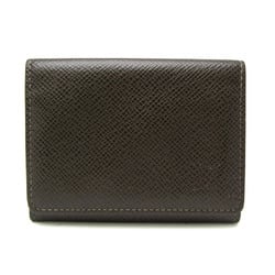 Louis Vuitton Taiga Business Card Case M30928 Taiga Leather Business Card Case Grizzly