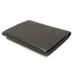 Louis Vuitton Taiga Business Card Case M30928 Taiga Leather Business Card Case Grizzly