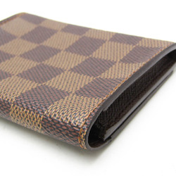 Louis Vuitton Damier Envelope Business Card Holder N62920 Damier Canvas Business Card Case Ebene