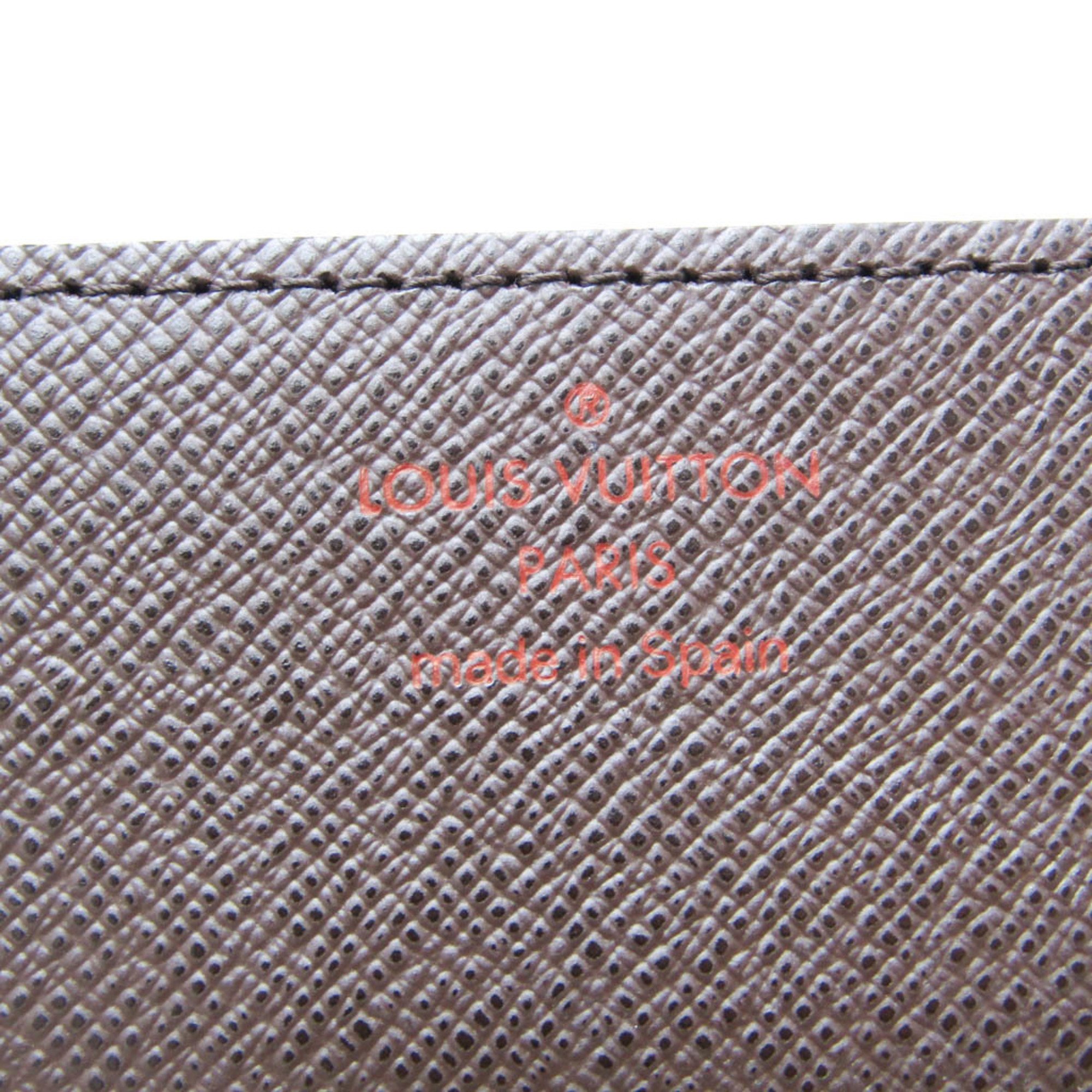 Louis Vuitton Damier Envelope Business Card Holder N62920 Damier Canvas Business Card Case Ebene