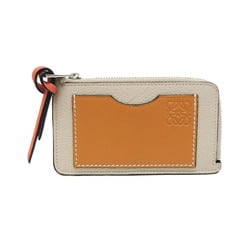 Loewe Coin Card Holder C660Z40X04 Leather Card Case Light Beige,Light Brown,Pink