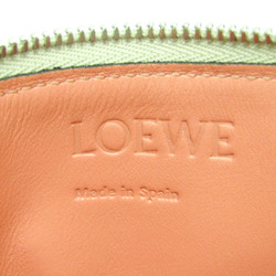 Loewe Coin Card Holder C660Z40X04 Leather Card Case Light Beige,Light Brown,Pink