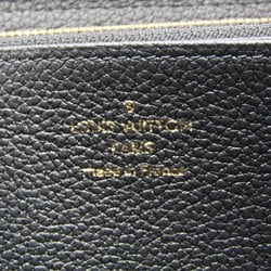 Louis Vuitton Monogram Empreinte Zippy Wallet M61864 Women's Monogram Empreinte Long Wallet (bi-fold) Noir