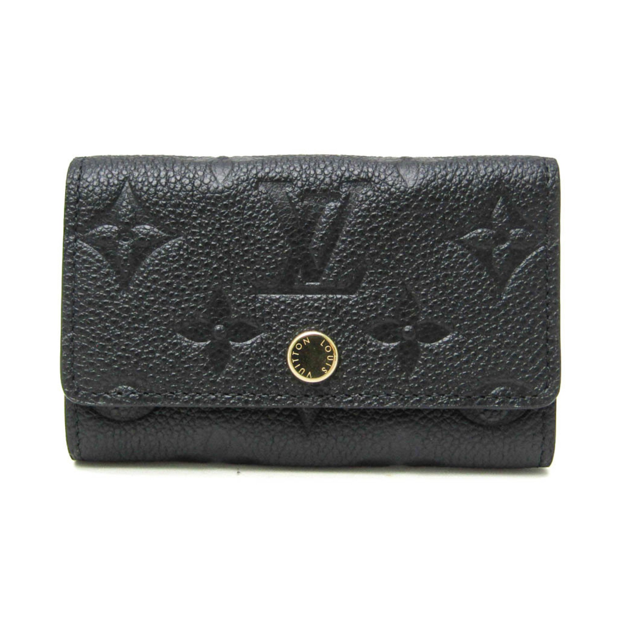 Louis Vuitton Monogram Empreinte Multicles 6 M64421 Women,Men Monogram Empreinte Key Case Noir