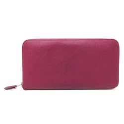 Hermes Asap Long Women,Men Epsom Leather Long Wallet (bi-fold) Purple