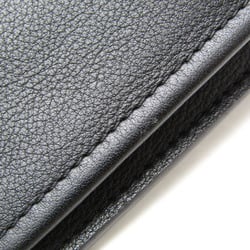 Louis Vuitton Taurillon Brazza Wallet M58192 Men's Leather Long Wallet (bi-fold) Black