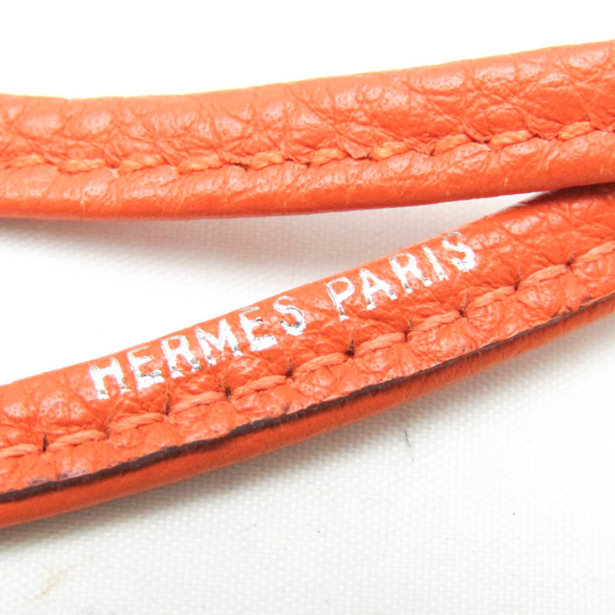 Hermes Whistle For Dog Dog Whistle Leather Metal Orange,Silver