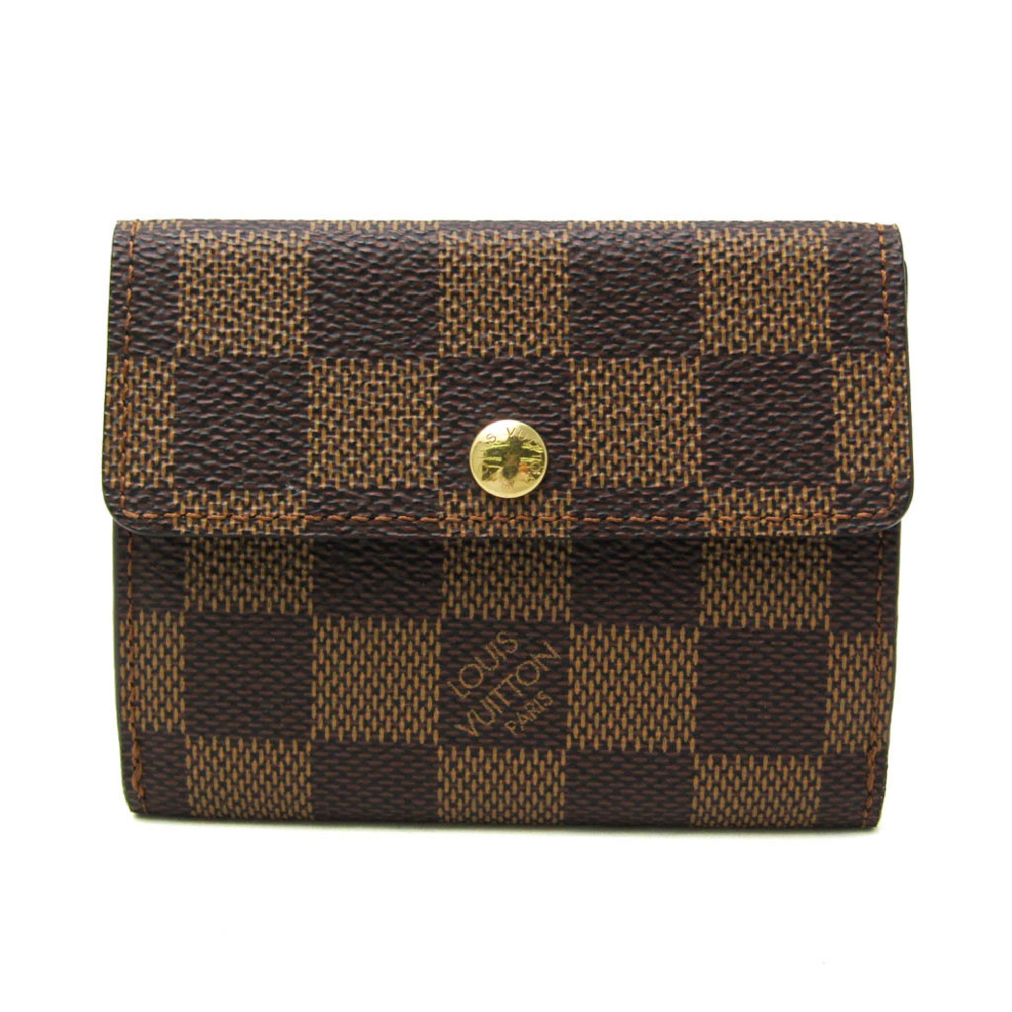 Louis Vuitton Damier Ludlow N62925 Men,Women Damier Canvas Coin Purse/coin Case Ebene