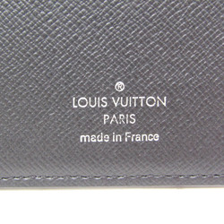 Louis Vuitton Taiga Brazza Wallet M30501 Men's Taiga Leather Long Wallet (bi-fold) Noir