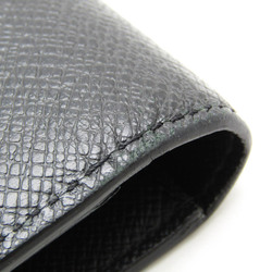 Louis Vuitton Taiga Brazza Wallet M30501 Men's Taiga Leather Long Wallet (bi-fold) Noir