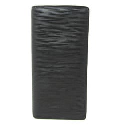 Louis Vuitton Epi Brazza Wallet M80788 Men's Epi Leather,Monogram Eclipse Long Wallet (bi-fold) Black,Navy