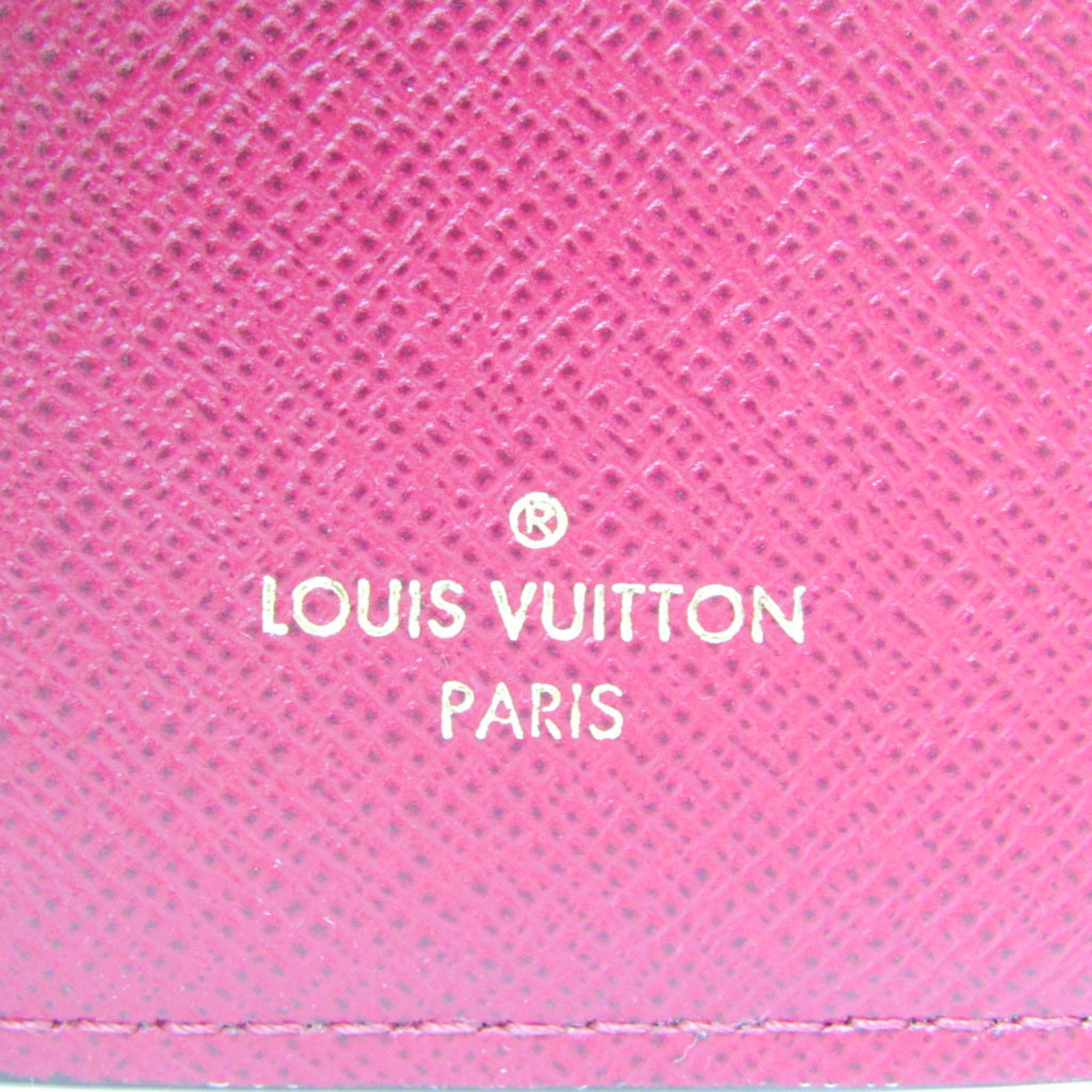 Louis Vuitton Monogram Victorine Wallet M41938 Women's Monogram Wallet (tri-fold) Fuchsia,Monogram