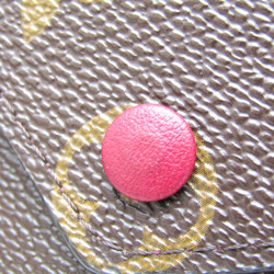 Louis Vuitton Monogram Victorine Wallet M41938 Women's Monogram Wallet (tri-fold) Fuchsia,Monogram