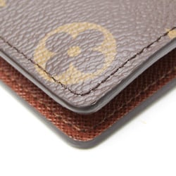 Louis Vuitton Monogram Brazza Wallet M66540 Men's Monogram Long Wallet (bi-fold) Brown