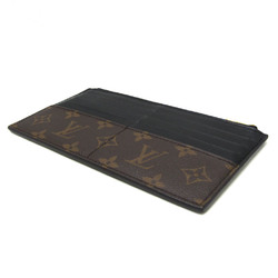 Louis Vuitton Monogram Macassar Slim Purse M80348 Men's Monogram Card Wallet Monogram,Noir