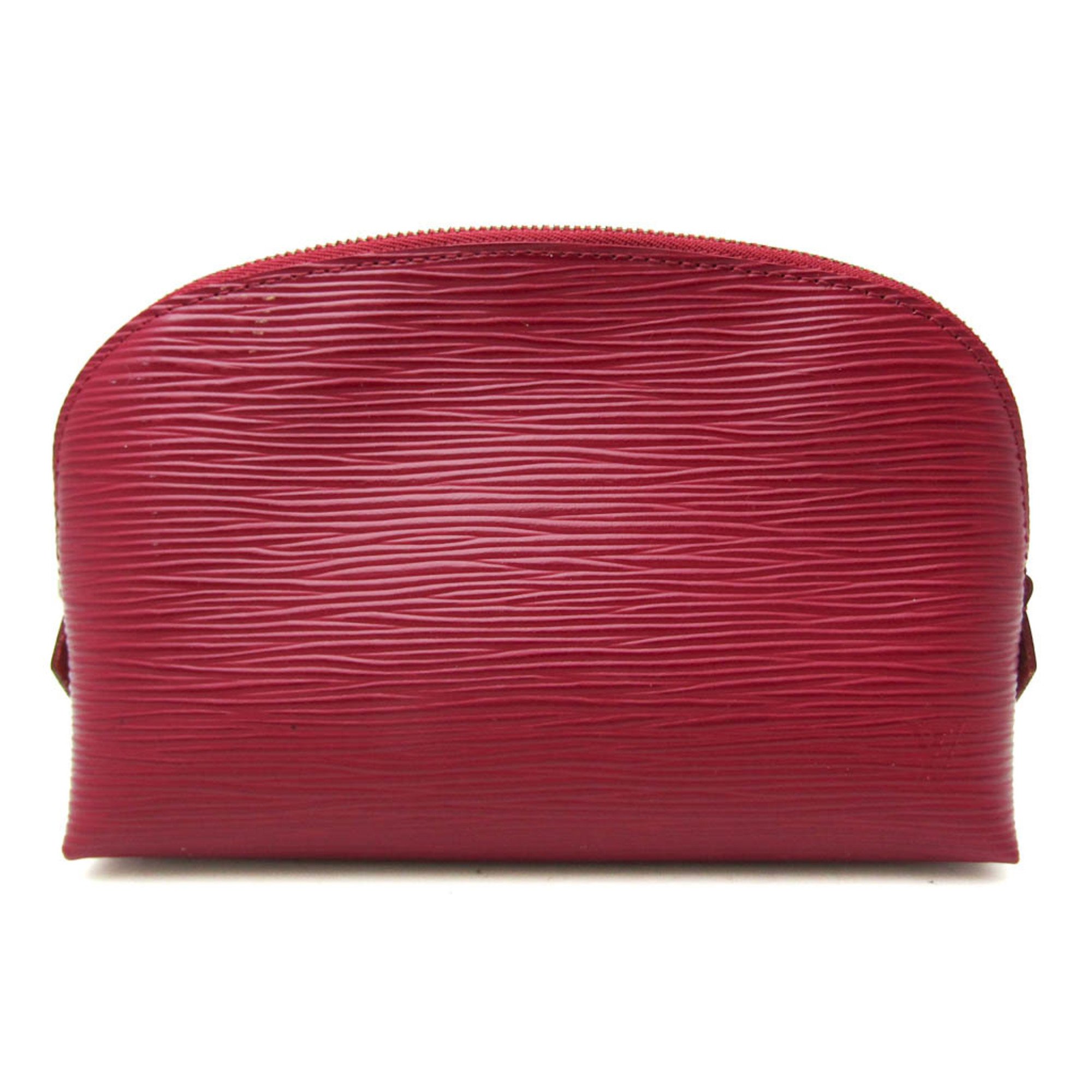 Louis Vuitton Epi Pochette Cosmetic M40641 Women's Pouch Fuchsia