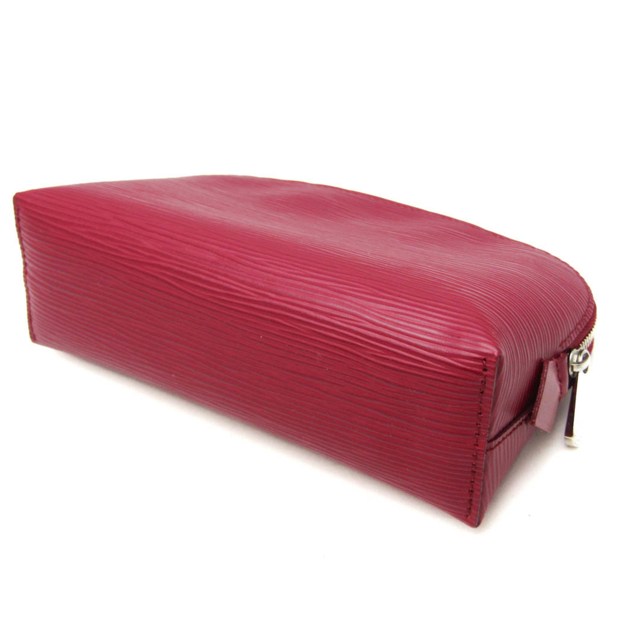 Louis Vuitton Epi Pochette Cosmetic M40641 Women's Pouch Fuchsia