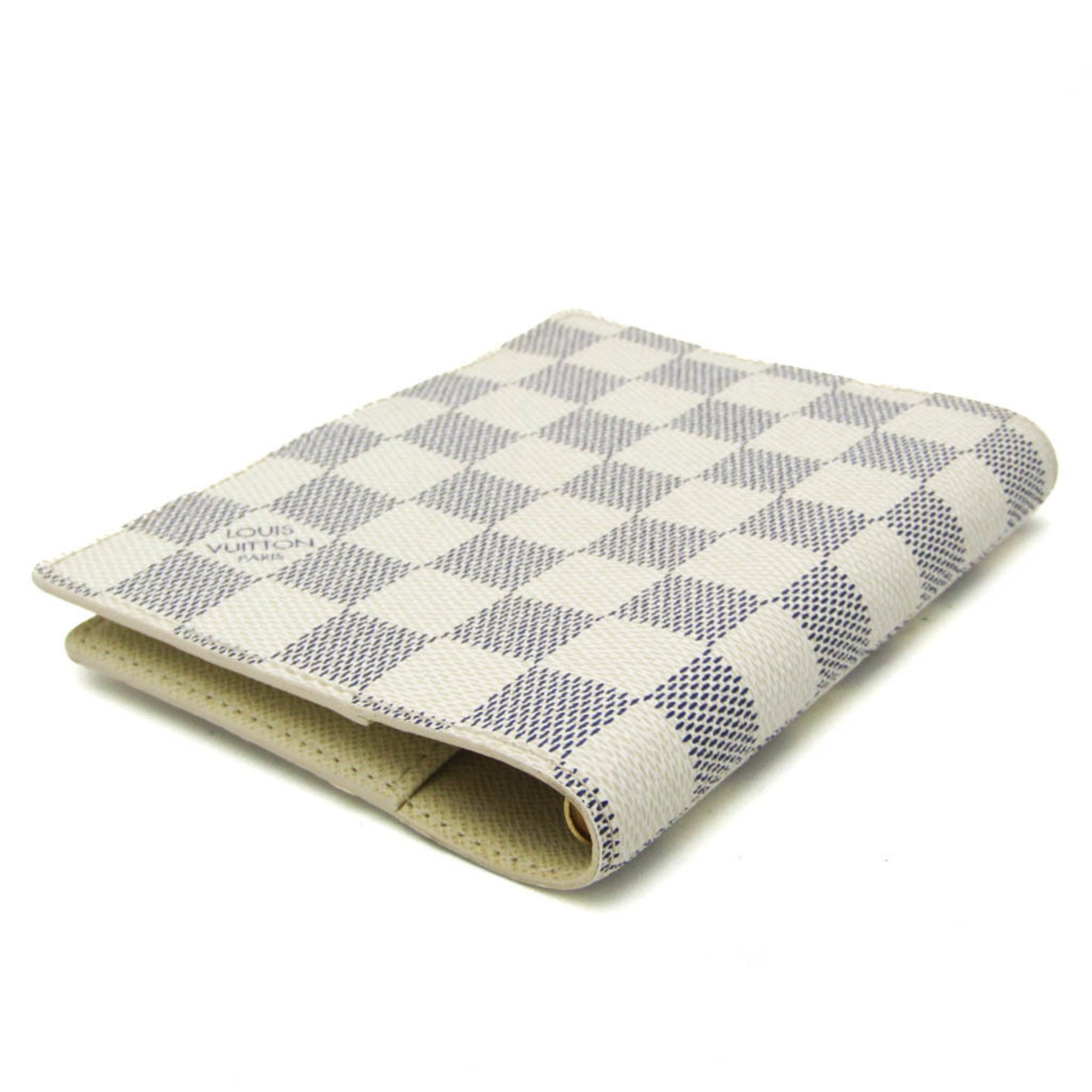 Louis Vuitton Damier Azur A6 Planner Cover Damier Azur Agenda PM R20706