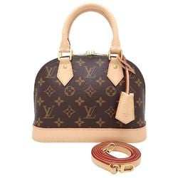 LOUIS VUITTON Louis Vuitton Monogram Alma BB M53152 2Way Bag Brown 351680