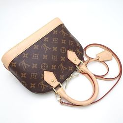 LOUIS VUITTON Louis Vuitton Monogram Alma BB M53152 2Way Bag Brown 351680