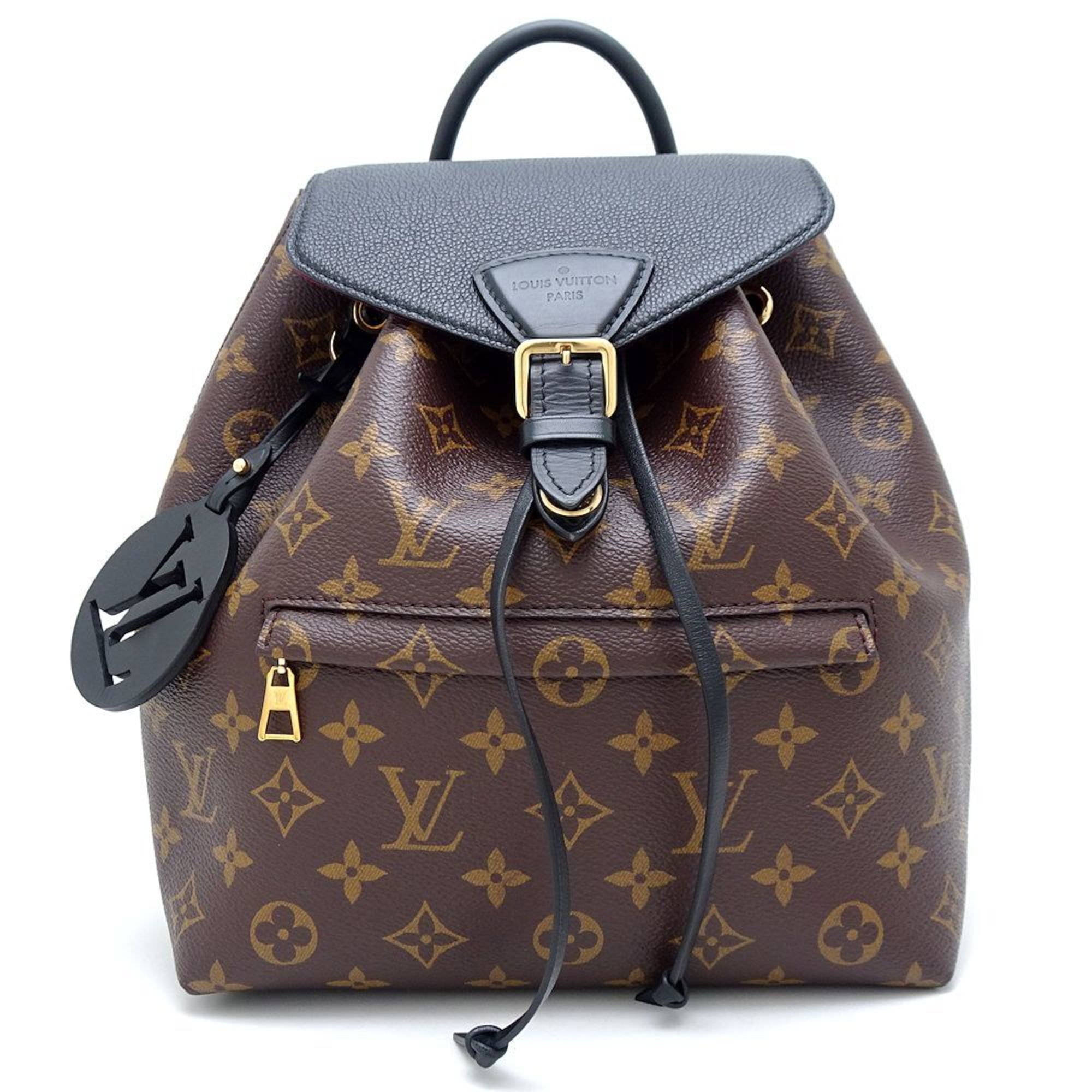 LOUIS VUITTON Louis Vuitton Monogram Montsouris NVPM M45515 Backpack Brown 351659