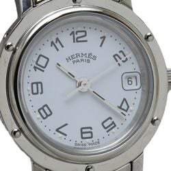 HERMES Clipper CL4.210.130 3758 Old Buckle Stainless Steel Ladies 130265 Watch