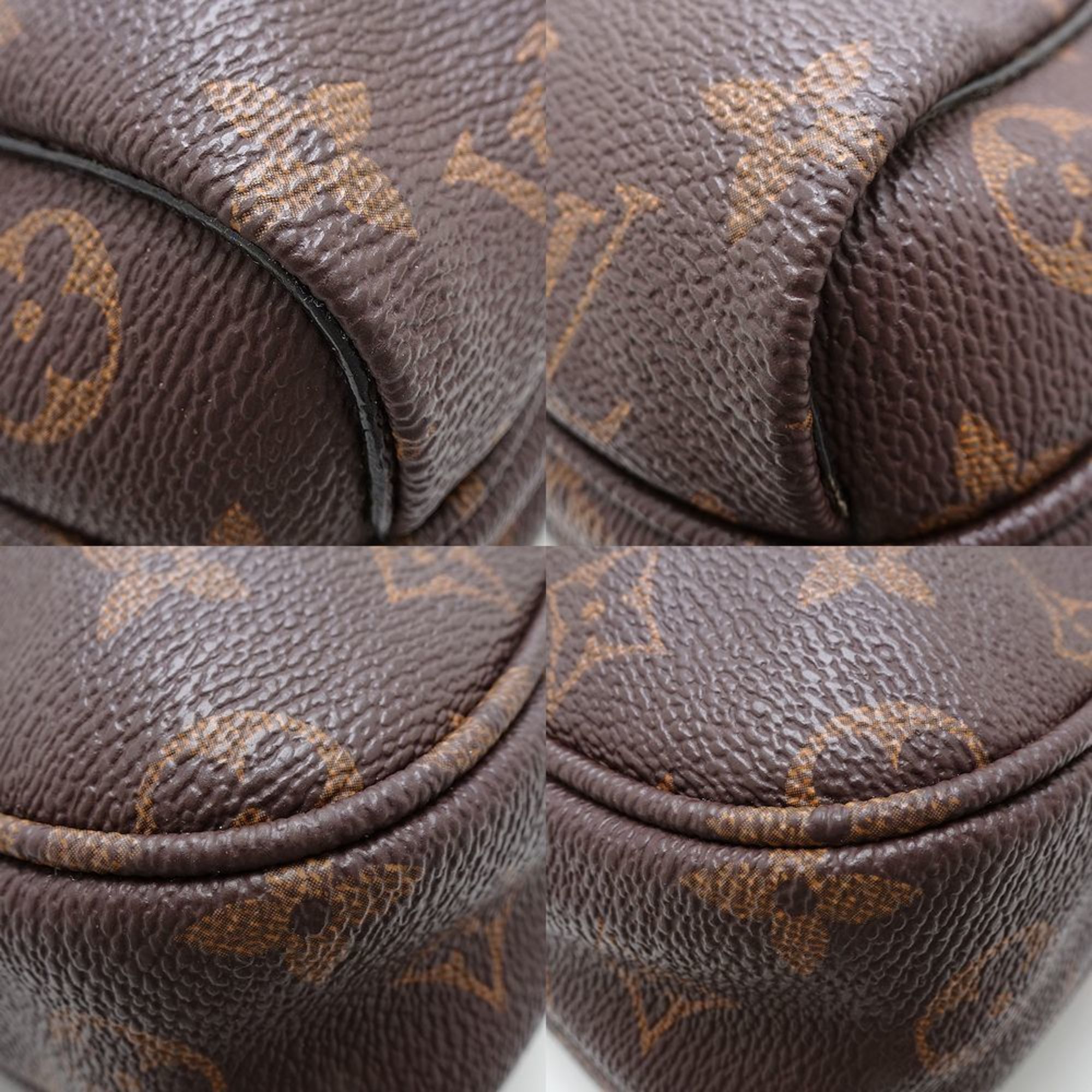 LOUIS VUITTON Louis Vuitton Monogram PM M43843 Shoulder Bag Brown 351686