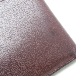 Hermes MC2 Copernicus Men,Women Leather Bill Wallet (bi-fold) Dark Brown