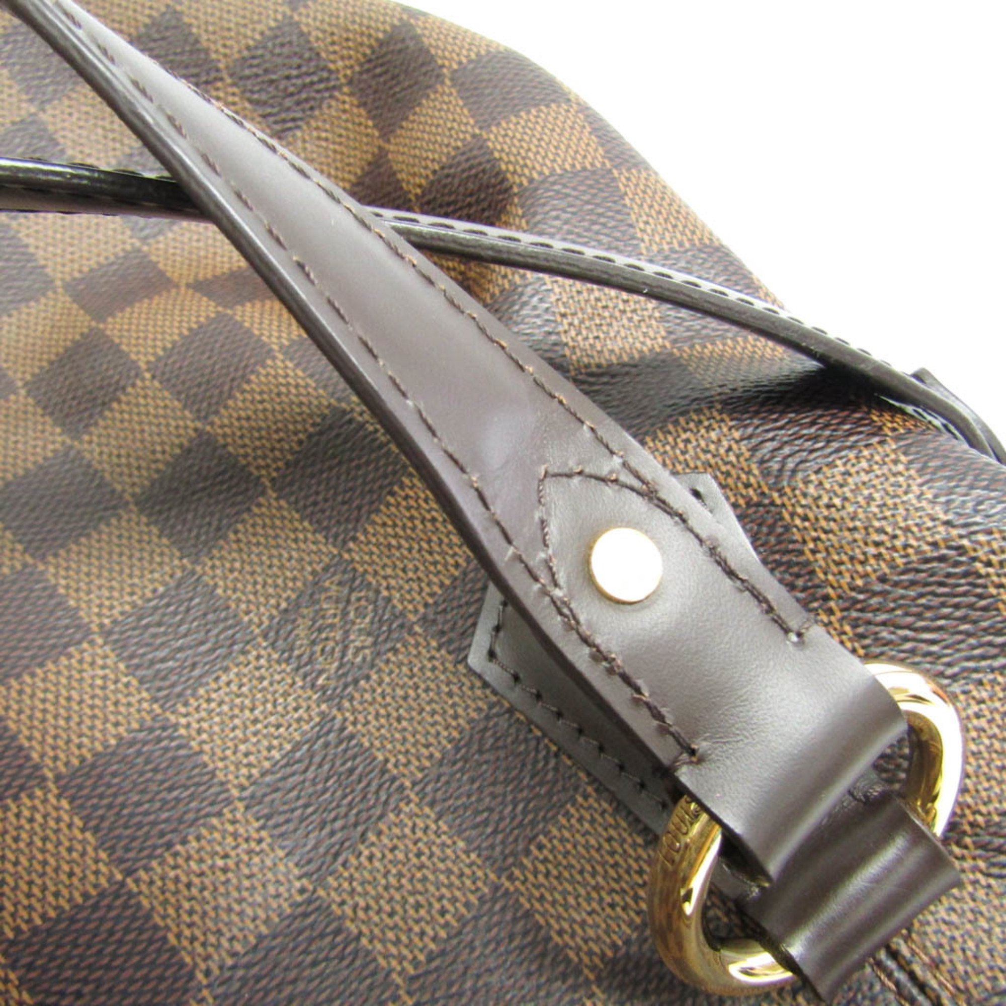 Louis Vuitton Damier Evora MM N41131 Women's Handbag,Shoulder Bag Ebene