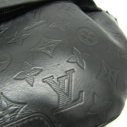 Louis Vuitton Monogram Shadow Discovery Bum Bag M44388 Men's Sling Bag Black