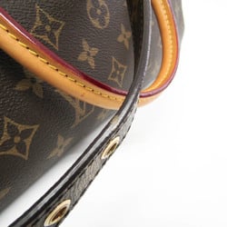 Louis Vuitton Monogram Pallas M40929 Women's Handbag,Shoulder Bag Brown,Saffron