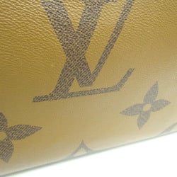 Louis Vuitton Monogram Reverse On The Go GM M45320 Women's Shoulder Bag,Tote Bag Beige,Brown