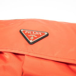 Prada VELA BT0696 Men's Nylon Messenger Bag Orange