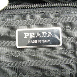 Prada VELA BT0696 Men's Nylon Messenger Bag Orange